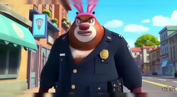 光头强光头,你被捕了