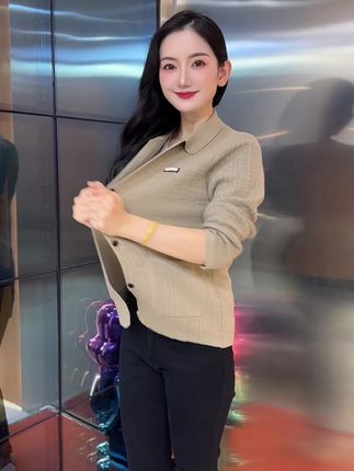 天冷降温 男士针织开衫外套准备了吗?简约大气上档次,抗风保暖又好看#男装 #品质男装 #针织开衫