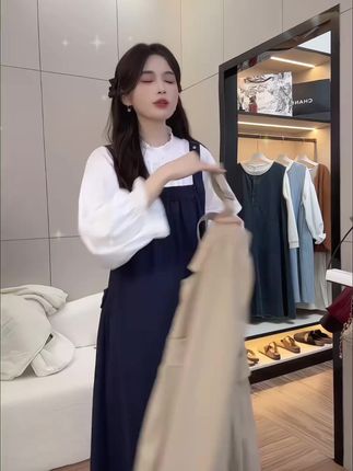 #孕妇连衣裙 #韩系穿搭 #秋季新款