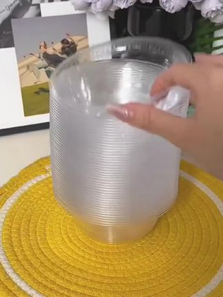家里招待客人不想洗碗的,可以备上这个#一次性航空水晶碗,加厚的材质,美观又实用!#一次性碗 #一次性餐具 #环保餐具 #超便宜超划算