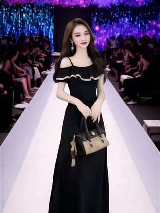 救命!这条小黑裙把气质玩明白了 谁懂啊!这条2025夏季新款荷叶边露肩连衣裙,简直是气质开挂神器✨ 露肩设计小露性感,荷叶边增添柔美感,长款剪裁优雅又藏肉,妥妥显瘦大女主战袍! 穿上瞬间从“还行”变“哇塞”,日常出街被追着问🔗 约会穿直接拿捏心动氛围,职场搭外套又能气场拉满,一条裙适配N种场合,性价比杀疯了! 面料轻盈透气,夏天穿完全不闷,垂坠感绝绝子,走路带风的松弛感谁穿谁懂🍃 别再纠结夏季战袍啦,这条优雅到骨子里的小黑裙,闭眼入不踩雷!点击左下角,让气质弯道超车~ #夏季穿搭 #气质连衣裙 #小黑裙穿搭 #时尚新款 #显瘦神裙@抖加🔥上热门🔥dou+🔥热点宝