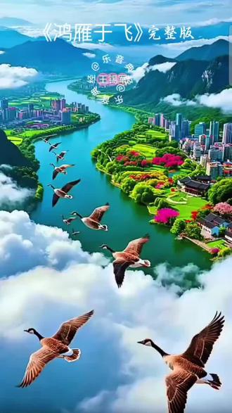 《鸿雁于飞》#自然风光分享