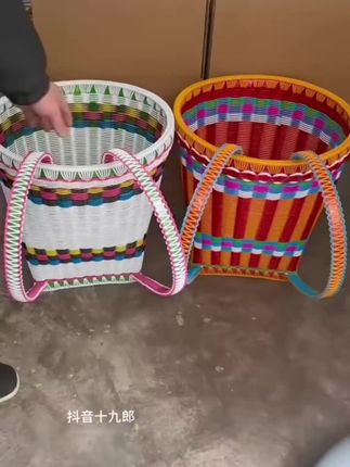 #纯手工编制 #编篮子 #背篓 #背篼 #爱生活爱编织