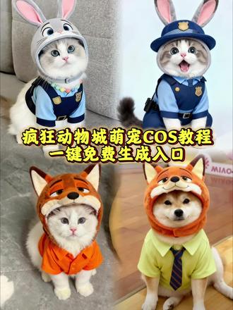 疯狂动物城萌宠cos教程来了,方法超级简单,一键免费生成同款。#即梦ai #猫咪cos兔子警官教程 #猫咪兔子警官特效 #尼克cos服小猫 #猫咪cos兔子警官 萌宠cos兔子警官ai特效入口,萌宠cos兔子警官ai特效制作教程,萌宠cos兔子警官一键拍同款,本喵宣布,尼克狐你被捕了!,萌宠cos 疯狂动物城 猫咪cos兔子警官教程, 猫咪兔子警官特效,兔子警官疯狂动物城,猫咪cos兔子警官猫咪疯狂动物城2ai修图 萌宠cos,萌宠穿衣服,宠物穿衣服给猫穿衣服猫咪,咪咪疯狂动物城cos,疯狂动物城宠物装扮p图教程来了,豆包ai疯狂动物城ai萌宠出道计划,疯狂动物城宠物装扮教程 疯狂动物城装扮衣服,疯狂动物城动态壁纸,疯狂动物城宠物针织帽,猫咪cos尼克狐尼克教程来了,猫咪兔子警官特效,猫咪兔子警官衣服,尼克cos服小猫,猫咪cos兔子警官 猫咪兔子警官衣服兔子警官cos服,宠物猫咪兔子警官的特效,猫咪兔子警官帽子,疯狂动物城cos装扮特效,疯狂动物城猫咪兔子警官特效,兔子警官猫咪衣服,兔子警官猫咪cosplay服,ai朱迪警官宠物衣服,尼克狐尼克联名衣服猫,兔子警官猫咪衣服,兔子警官猫咪cosplay服,尼克狐尼克变装怎么拍. 朱迪警官宠物衣服,尼克狐尼克宠物玩偶, 尼克狐尼克猫咪ai,尼克狐尼克ai宠物,尼克狐尼克宠物,ai,尼克狐尼克同款宠物衣,尼克狐尼克宠物衣服,尼克狐尼克宠物ai教程 尼克狐尼克宠物ai教程,尼克狐尼克猫咪衣服,尼克狐尼克宠物ai,小猫cos尼克狐尼克,尼克狐尼克cos服,尼克狐尼克狗狗衣服,尼克狐尼克,尼克狐尼克你被捕了。