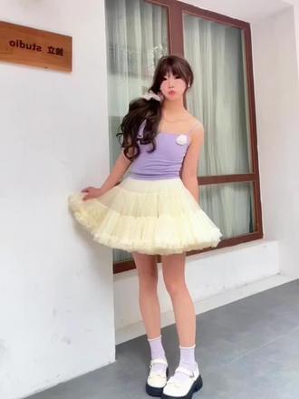 #成人tutu裙 #蓬蓬裙 #芭蕾风穿搭 #少女感穿搭 #温柔风半身裙 爆火成人tutu蓬蓬裙来了!软纱亲肤不扎,自带蓬度,松紧腰不挑身材,搭啥都好看,日常、约会、拍照一绝!闭眼入不踩雷!
