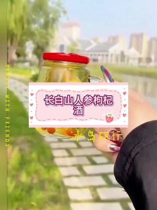 #长白山人参枸杞酒#人参枸杞酒礼盒 #人参枸杞酒