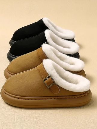 外穿时尚勃肯棉拖鞋#穿脱方便#休闲百搭#舒适温暖#舒适不累脚