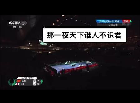 谁都不看好你 偏偏你最争气 在回首看依然被你的强大内核震撼到#孙影莎#世界冠军🏆 #孙影莎