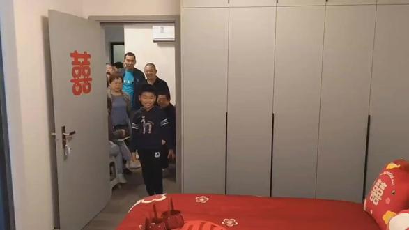 舅舅结婚,压床童子#祝福一对新人喜结良缘