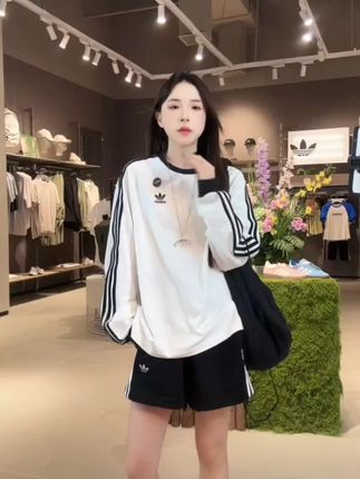 adidas/阿迪达斯三叶草男子运动休闲长袖T恤-KE5825 #阿迪达斯长袖#阿迪达斯长袖t 恤#长袖t恤 #长袖#阿迪达斯运动品牌