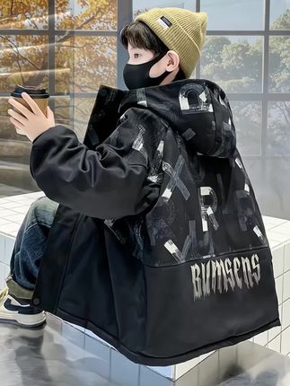 #男童秋冬装 #男童外套 #耐脏易打理 #高品质童装 #潮童必备