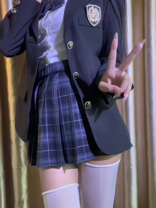 秋天就这么穿见你吧#不露脸系列 #jk搭配
