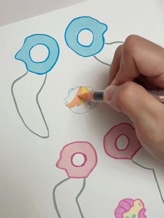 被问爆了!这个小马宝莉剪刀也太可爱了啊!#瞎画 #小马宝莉 #手工 #有手就会 #小马宝莉手工