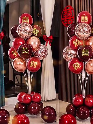 #气球布置 #结婚装饰气球#婚庆用品 #结婚#布置