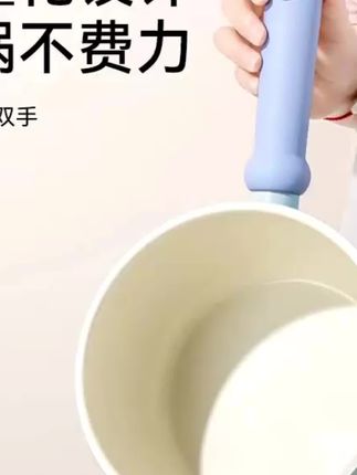 新款陶瓷不粘锅小奶锅