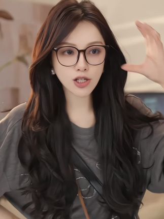 德芬妲超轻百搭韩版轻防蓝光黑色眼镜茶色平光镜大框网红素颜#眼镜 #推荐 #防蓝光眼镜