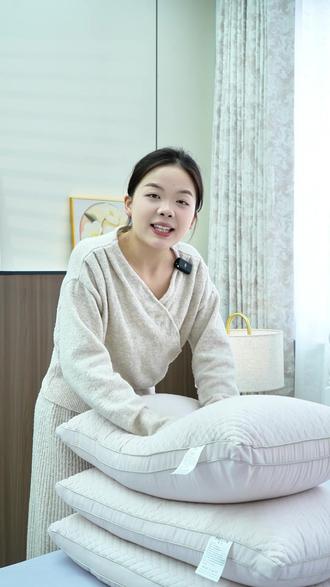 枕头不是枕头,是用来支撑脖子的!脖子舒服了,睡得更舒服!#枕芯#枕头#居家好物