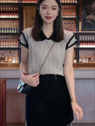 #小个子穿搭显瘦显高 #洋气减龄 #温柔风穿搭 #谁穿谁好看特别有女人味 #时尚套装