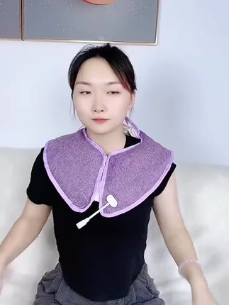 电加热肩颈热敷包海盐粗盐艾灸护颈椎理疗盐袋保暖神器#好物推荐🔥 #好物分享🔥