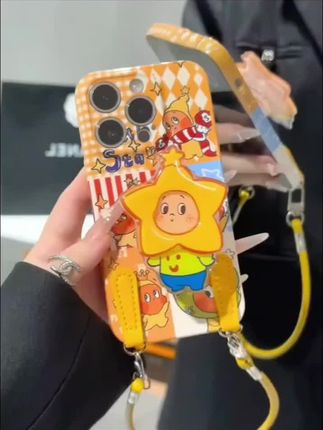 星星气囊支架适用苹果16手机壳iPhone15小米14vivoppo华为p70可爱手机壳#新款手机壳 #爆款手机壳 #创意手机壳 #高级感手机壳 #手机壳推荐