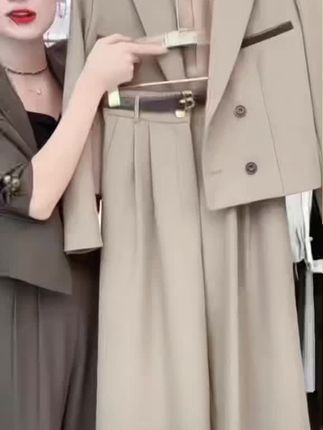 〈纪朵研〉1483春秋高级感轻熟通勤西装套装#秋季新款西装套装#小香风套装 #秋季新款上新 #高级感穿搭 #新款搭配每日更新中