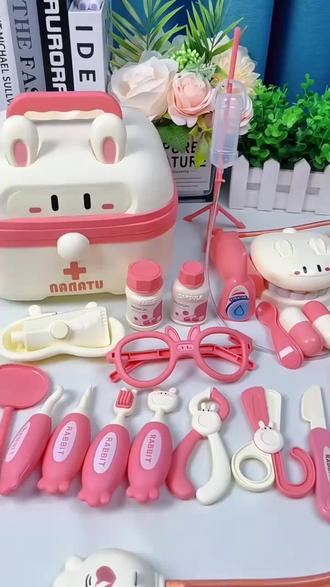儿童过家家玩具打针听诊器收纳箱仿真小医生护士男孩女孩新年礼物#医生玩具 #儿童过家家玩具 #医生过家家玩具 #女孩礼物 #医生玩具过家家