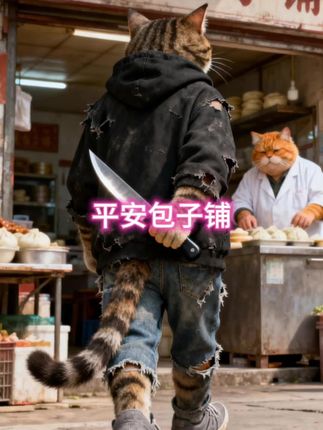 小狸来到了老橘的平安包子铺,被老橘投喂了爱心包子后,开始了他的救赎之旅#正能量 #原创视频 #大橘 #平安包子铺