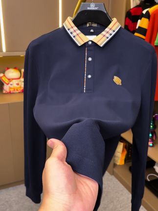 这是一件会呼吸的POLO衫,百分百棉加持更舒适,早秋必备款#品质男装 #早秋穿搭 #polo衫 #谁穿谁好看 #穿出高级感