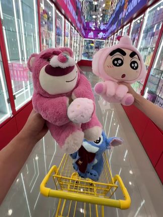上海新开的!这家娃娃也太好抓了吧!! #电玩城 #抓娃娃 #毛绒公仔