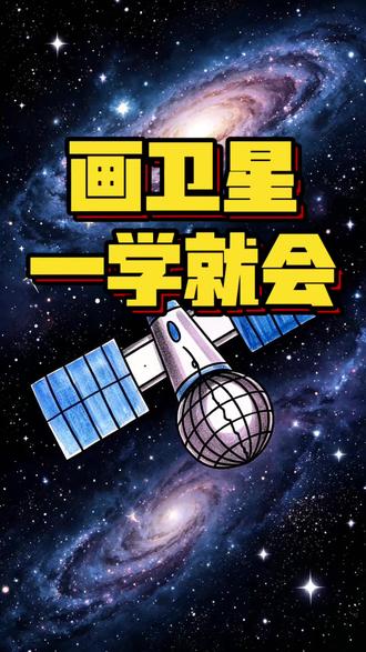 真不敢相信,画一个月亮秒“变”卫星 一个圆真的有 N 种可能
用「变变变」思维画画
只需几步就能解锁太空场景
你也来试试吧
#画画 #想象力 #绘画 #变变变 #学画画