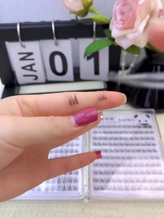 #睫毛分享 #假睫毛 #免胶水假睫毛 #免胶睫毛 #无梗免胶睫毛