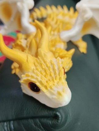 谁能拒绝如此惊艳的#3d打印 #龙 #摆件 翅膀还能动,关节也可以动,栩栩如生#儿童礼物 #翼龙