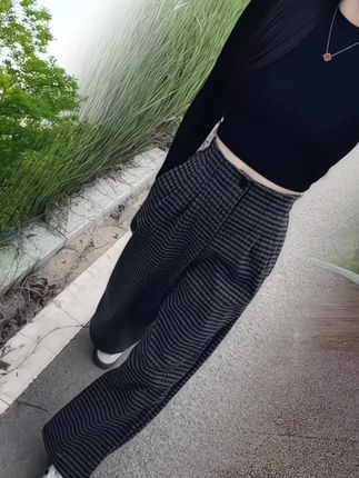 短期交往看脸蛋,长期交往看脾气,一生交往看 人品,时间是个好东西,验证了人心,见证了人 性#穿搭 #阔腿裤 #休闲裤 #显瘦穿搭 #谁穿谁好看