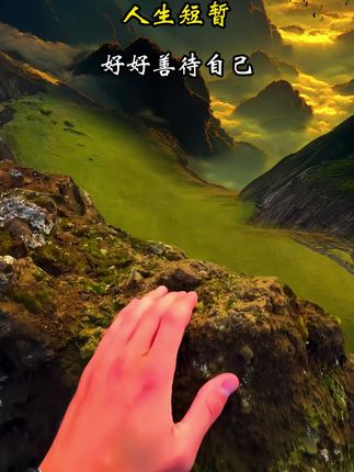 人身短暂,好好善待自己!