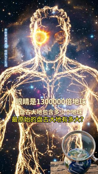 盘古大地到底有多大? 最原始的盘古大地有多大?
这个其实是有数据可以计算的
简单换算就可以知道了#盘古 #神话 #冷知识 #脑洞大开