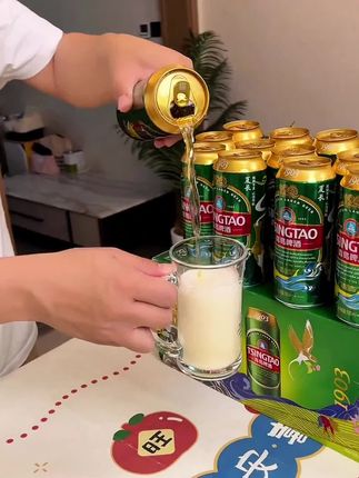 青岛啤酒一厂生产的四季长青1903,好喝不贵,口感非常正宗!#啤酒#青岛啤酒#啤酒推荐#好喝不贵