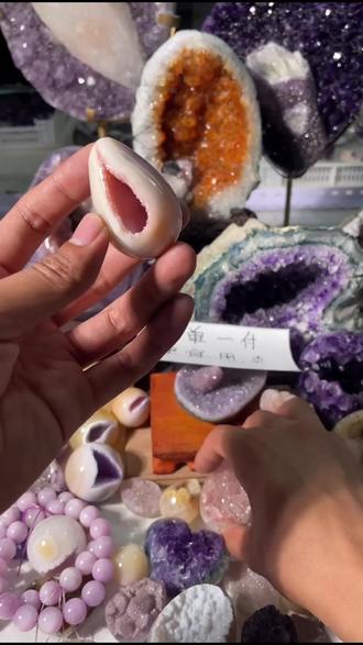 紫晶摆件这么摆,家里瞬间高级感拉满!