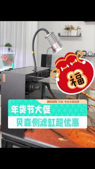 家里养鱼超简单!免费退货无压力 今天下午四点半开始有活动了!下单即送运费险!可以放心拍!#年货节 #年货节好物 #鱼缸 #水族 #主理人的权威年货清单