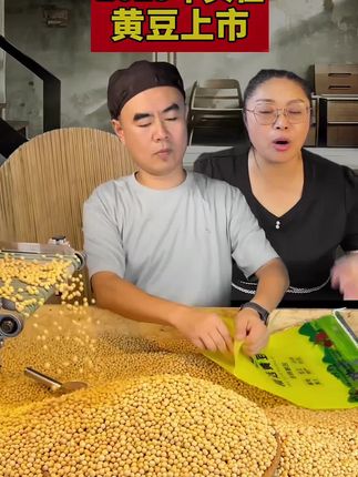 谁买到谁就是赚到 黑龙江新黄豆上市了,价格贼拉便宜,#黑龙江 #黄豆 #非转基因大豆