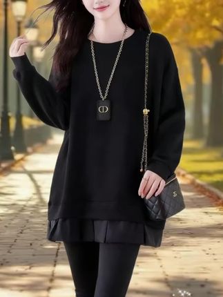 #秋季穿搭 #宽松版型 #遮肉显瘦 #休闲减龄穿搭 #不挑年龄不挑身材 @抖加🔥上热门🔥dou+🔥热点宝 @DOU+上热门