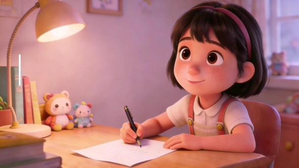 #四年级上册语文#第七单元习作 “#写信”范文#妈妈,我想对您说
亲爱的妈妈:
当笔尖轻轻落在纸上时,我的心里涌出好多话想对您说。今天老师让我们写一封信,我第一个想到的就是您——那个总在我跌倒时扶起我、在我难过时抱紧我的人。
记得有一次我发高烧,您整夜都没合眼,一直守在我的床边。灯光下,我看见您眉头紧紧皱着,眼里满是心疼。您一会儿摸摸我的额头,看看退烧了没有;一会儿端来温水,轻声让我喝下;后来还哼起小时候的摇篮曲,声音轻轻的,像春风拂过耳边。我在您的守护中慢慢入睡,梦里也觉得特别安心。那一刻,我觉得病痛都变轻了,因为有您在身边,就像有了最温暖的盾牌………(全文约600字)