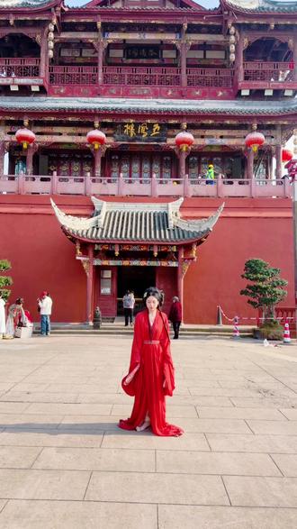 穿着战国袍跳邯郸学步🤓 #舞蹈 #翻跳