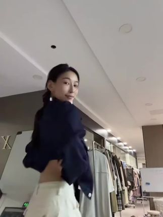 秋冬天奶呼呼杏色牛仔裤#杏色牛仔裤 #牛仔裤