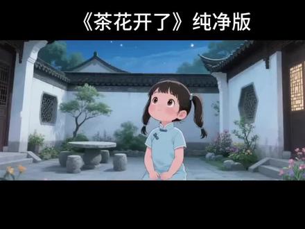 茶花开了纯净版含台词🎤 #茶花开了🎤你在思念谁?❤️月亮高高挂在了天上,💞阿婆我还想听你讲故事,讲小鸭子的故事。🥺🥺😭😭