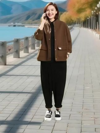 #大码穿搭 #显廋遮肉#减龄显瘦穿 搭 #减龄气质#外套穿搭@抖加🔥上热门🔥dou+🔥热点宝 @上热门🔥🔥🔥