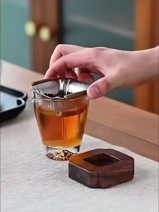纯钛创意茶漏千孔纯钛一体茶漏复古纯钛茶滤高级茶具纯钛多用茶漏#茶漏#茶漏过滤器#茶具配件#泡茶神器#茶漏过滤器高端@瑞茶小铺