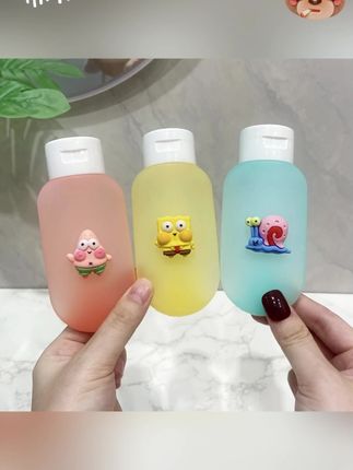 分装瓶旅行便携可爱卡通粉底液水乳小样瓶洗发水沐浴露分装神器
