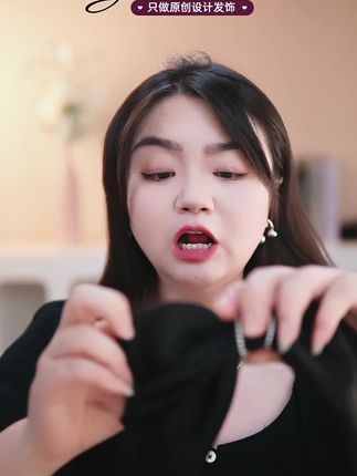【TH002】优雅气质赫本风黑网蝴蝶结复古轻奢风发夹百搭发卡发饰