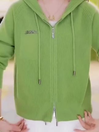 #连帽针织打底衫#女装 #每日推荐 #每日穿搭女装 #减龄气质穿搭