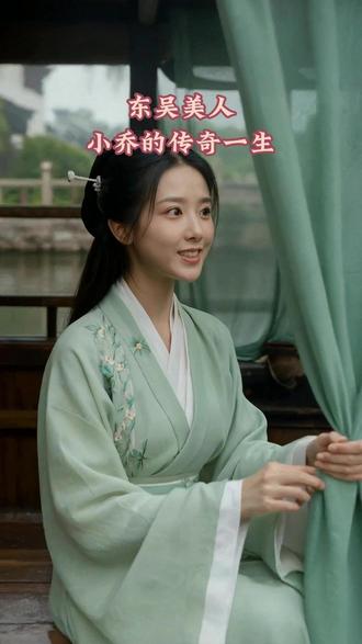 三国美女,大乔嫁孙策,小乔嫁周瑜,二乔名传千古 #三国 #历史人物 #小乔